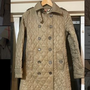 Burberry quilted jacket